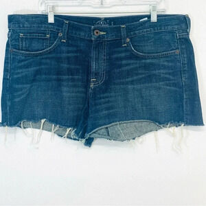 Lucky Brand Denim Shorts Woman 14/32  Cut Off Pockets‎ 100% Cotton Mid Rise